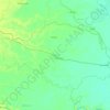 Topografische kaart Mangalpur, hoogte, reliëf