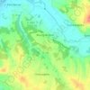 Topografische kaart Bourg-du-Bost, hoogte, reliëf