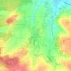 Topografische kaart Bezgenriet, hoogte, reliëf