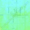 Topografische kaart Jerry City, hoogte, reliëf