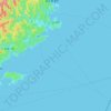 Topografische kaart Taiji, hoogte, reliëf