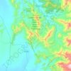 Topografische kaart Área de Conservación Regional Bosques Secos de Salitral-Huarmaca, hoogte, reliëf