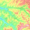 Topografische kaart Boa Esperança do Sul, hoogte, reliëf