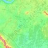 Topografische kaart Lillo, hoogte, reliëf