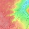 Topografische kaart Impekoven, hoogte, reliëf