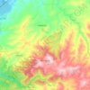 Topografische kaart Ferraguig, hoogte, reliëf