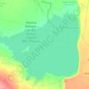 Topografische kaart Mar Chiquita, hoogte, reliëf