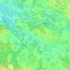 Topografische kaart Hemsbünde, hoogte, reliëf