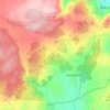 Topografische kaart Pera Velha, hoogte, reliëf