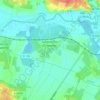 Topografische kaart Salignac-sur-Charente, hoogte, reliëf