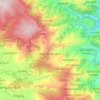 Topografische kaart Shankharapur, hoogte, reliëf