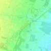 Topografische kaart La Puebla, hoogte, reliëf