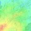 Topografische kaart Beigem, hoogte, reliëf