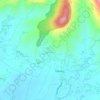 Topografische kaart Bendosari, hoogte, reliëf