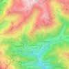 Topografische kaart Vilminore di Scalve, hoogte, reliëf