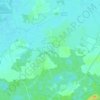 Topografische kaart Garlitz, hoogte, reliëf
