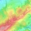 Topografische kaart Wichlinghofen, hoogte, reliëf