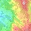 Topografische kaart Morgadáns, hoogte, reliëf