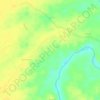 Topografische kaart Mathurapur, hoogte, reliëf