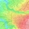 Topografische kaart Rohrmoser, hoogte, reliëf