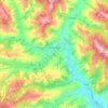 Topografische kaart Pylypets, hoogte, reliëf