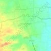 Topografische kaart Putingbuhangin, hoogte, reliëf