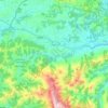 Topografische kaart Nava, hoogte, reliëf