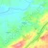Topografische kaart Riolobos, hoogte, reliëf