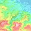 Topografische kaart Δημοτική Ενότητα Αιγίου, hoogte, reliëf