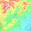 Topografische kaart Alfondeguilla, hoogte, reliëf