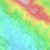 Topografische kaart Malé Svatoňovice, hoogte, reliëf