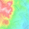 Topografische kaart Gökçedere Mahallesi, hoogte, reliëf