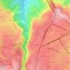 Topografische kaart Srondol Kulon, hoogte, reliëf