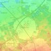 Topografische kaart Hohenbrunn, hoogte, reliëf