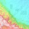 Topografische kaart Chapare, hoogte, reliëf