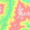 Topografische kaart Palmas, hoogte, reliëf