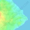 Topografische kaart Ballagan, hoogte, reliëf