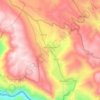Topografische kaart Ñahuimpuquio, hoogte, reliëf