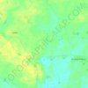Topografische kaart Elstronwick, hoogte, reliëf