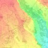 Topografische kaart Vigevano, hoogte, reliëf