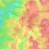 Topografische kaart Haugschlag, hoogte, reliëf