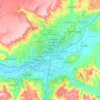 Topografische kaart Sivas Belediyesi, hoogte, reliëf