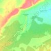 Topografische kaart Torrecilla del Pinar, hoogte, reliëf