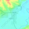 Topografische kaart Broadus, hoogte, reliëf
