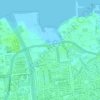 Topografische kaart Panggung Lor, hoogte, reliëf