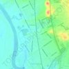 Topografische kaart Kawana, hoogte, reliëf