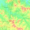 Topografische kaart Harpeth, hoogte, reliëf