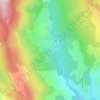 Topografische kaart Bendejun, hoogte, reliëf