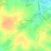 Topografische kaart Kada Agrahara, hoogte, reliëf