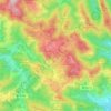 Topografische kaart Rigoitia, hoogte, reliëf